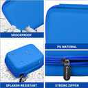 Comecase Carrying & Protective Case for Digital Camera, for CAMKORY/for Kodak Pixpro FZ45 FZ55/for Canon PowerShot ELPH 180/190 / for Sony DSCW800 DSCW830 Cameras for Travel - Blue