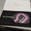 Edgeless Thin Small Grip Women Carbon Fiber Thermoformed Pickleball Paddle with Great Power & Pop, Solid Ball Bounce