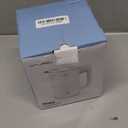 0.6L Small Electric Tea Kettle Lightweight, 20 Ounce Double Wall Hot Water Boiler Stainless Steel Auto Shut-off, 120V Portable Travel Electric Kettle Fast Boil for Tea and Coffee, Black