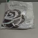 PRETTYGARDEN Women's Fall Short Dress Ribbed Knit Crewneck Long Sleeve A Line Flowy Casual Elegant Going Out Winter Dresses (Brown, S)