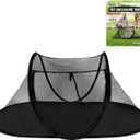 Cat Tent Outdoor, Pet Enclosure Tent Suitable for Cats and Small Animals, Indoor Playpen Portable Exercise Tent with Carry BagBlack 45.5"L x 24.5"W x 21.5"H