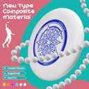 Outdoor Flying Disc 175g,Adult Sport Disc Set for Competitive and Pro Players,Flying Disc Set Includes 1 Glow in The Dark Flying Disc for Beach Pool Game, Camping and Backyard (6 Color Set)