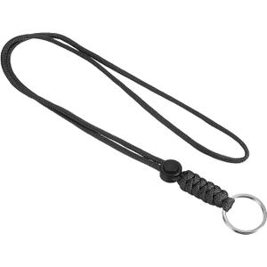 PATIKIL Badge Lanyard with Keyring, Necklace Keychain Cord Metal Hook Strap for Keys ID Card Badge Holder