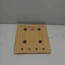 ZOETOUCH Scale for Body Weight, Accurate Bathroom Scales, Digital Weighing Machine for People, 400lb Capacity, LCD Display, Step-On Technology, Tempered Glass, Measuring Tape Included