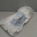 Kevin Textile 14x36 Inch Long Lumbar 2 Pack Boho Decorative Throw Pillow Cover Soft Striped Corduroy Rectangle Cushion Case Farmhouse Solid Color Accent for Living Room Couch Sofa Bed, Cream White