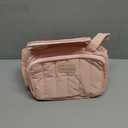 BEENLOVE Quilted Multi-Pocket Cosmetic/Travel Organizer Bag