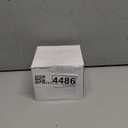 Blulu 4 Pack Urinal Screen Polished Chrome 2-Ear Urinal Screen Brackets for 1 in. Panels with Fasteners Restroom Partition Hardware for New installations or Repairs (1 Inch,Polished Chrome)