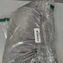 MYSKY HOME Living Room Curtains 96 Inches Long Semi Sheer Light Filtering Privacy Drapes Linen Look Textured Boho Decorative, Pinch Pleated Curtain for Parties, Kids Room 40" x 96", Dark Grey, 2 PCs