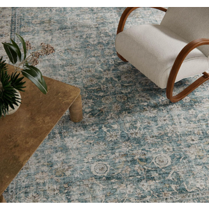 Washable Living Room Area Rug: 8x10 Rugs for Bedroom Vintage Stain Resistant Non Slip Low Pile Lightweight Boho Carpet for Kitchen Dining Room Farmhouse Kids Room Nursery