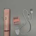 2025 New Bikini Trimmer for Women,Dermave Bikini Shaver,2-in-1 Electric Razors for Women(Pink)