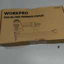WORKPRO Pneumatic 20 Gauge Staple Gun, Oil-Free T50 Upholstery Stapler with 1260pcs 1/4" to 5/8" Staples, Extended Magazine, 200-count Staple Capacity, for Carpentry, Woodworking and DIY Projects