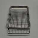 Nordic Ware Naturals Quarter Sheet with Oven-Safe Nonstick Grid (Quarter Sheet with Nonstick Grid)