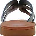 The Drop Women's Monika (10, Faux Leather Black)