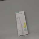 Ultra-Sharp Dog Paw Trimmer with LED Light, No-Pull 35dB Low Noise Paw Trimmers for Dog's Feet, 2 Speed Electric Dog Clippers for Grooming, Rechargeable Cat Shaver (White)