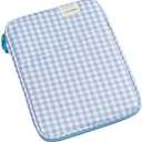 Donloise 11-13Inch Cute Puffy Laptop Sleeve Fairycore Carrying Laptop Bag Cover Kawaii Tablet Liner Pouch Cottagecore Office Accessories (13inch, Blue)