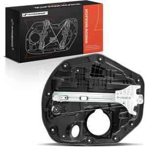 A-Premium Rear Passenger Side Power Window Regulator with Motor (2-Pin) | Compatible with Kia Optima 2012 2013 2014 2015 (Built in Korea Only), Optima 2011