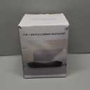 Rechargeable 3 in 1 Lumbar Support Pillow, Electric Lower Back Massager Waist Decompression Devices Heat Vibration