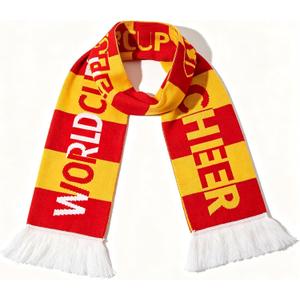 2026 World Cup Scarf - Polyester Trophy Scarf – Gameday Fan Wear for all Matches