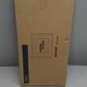 8x20 Picture Frame Set of 2, Rustic Brown Wood Frame with Tempered Glass Collage Frame, Display Pictures Four 4x6 With Mat or 8 x 20 Without Mat - Horizontal or Vertical Wall Mounting