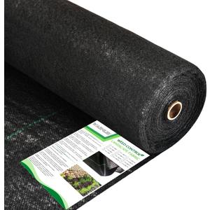 WAENLIR 5.8oz 20 Year 3ft x100ft Heavy Duty Weed Barrier Landscape Fabric, Sturdy Weed Blocker Cover, Outdoor Gardening Weed Control Mat (5.8oz 3ft x 100ft)