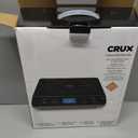Crux Portable Induction Cooktop, Electric Hot Plate, Programmable Single Burner with Touchscreen LCD Display, Temperature Control, and Auto Shut Off, 1800 Watt, Black