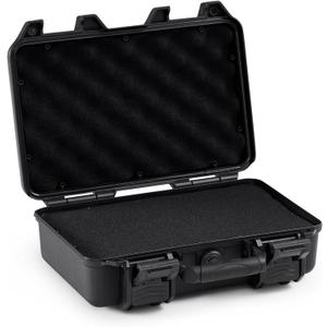 BluBox Waterproof Carry Case  TSA Approved, IP67 Rated, Protective Case for Action Cameras, Electronics & Photography Gear  11.85 x 7.4 x 3.9 Inches with Custom Foam Inserts