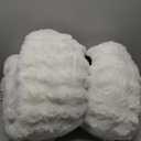 GarveeHome Heated Blanket King, Dual Control Faux Fur Electric Blanket with 4 Heat Settings, Soft Bubble Heating Blanket with 8 Hour Auto-Off & Overheat Protection, for Home Bedroom, White (King 90"x100")