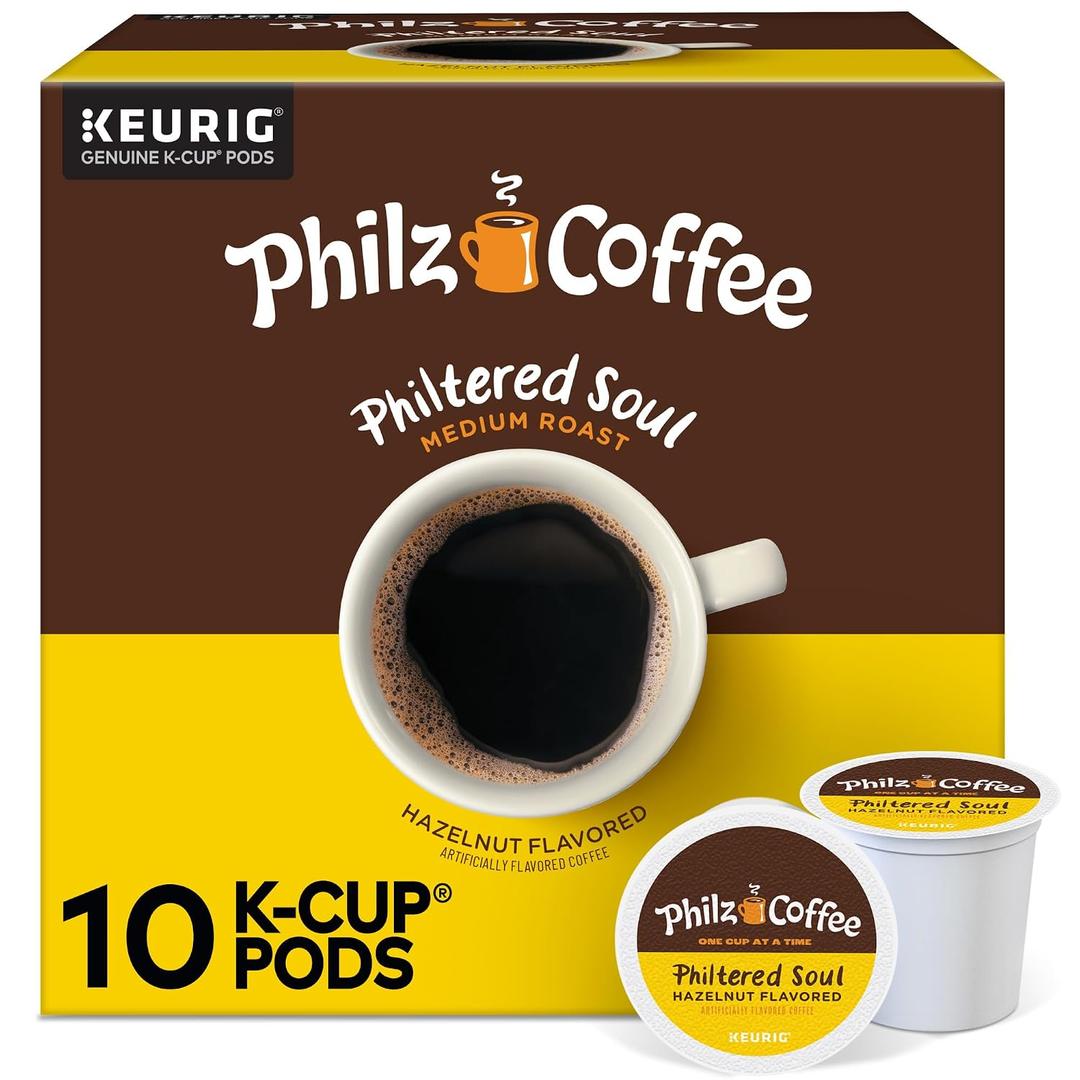 2 x Philz Coffee K-Cup Pod Coffee, Single Serve Keurig K-Cup Pods, Medium Roast Coffee, 10 count (EXP 03/16/28)