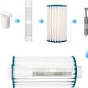 Spa Mineral Silver Ion Ag+ Cartridge Filter Sticks for Fresh and Crystal Clear Hot Tubs