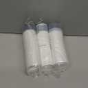 Pack of 3 LainNeala 40 Counts 4 Gallon Small Drawstring Trash Bags, Small Garbage Bags Code a fit 10-15 Liter, 3.5-4 Gal Mini Trash Bag, White Trash Bin Liners for Home Office Kitchen Bathroom Bedroom