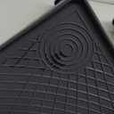 PATIKIL Mini Fridge Stand, 4 Strong Feet Laundry Stand Base Multi-Functional Adjustable Base Tray Anti-Vibration for Refrigerator Washing Machine Dryer Dishwasher AC, 7.5"-8.6" Height