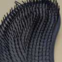 Crave Naturals Glide Thru Hair Brush - Detangler Brush for Curly, Straight, Wet or Dry Hair - Gentle Detangling Brusheses for Adults, Kids, Toddlers - Hair Accessories for Women, 7.5"x3" - Pink Hearts (1 Pack (Regular))