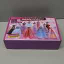 ONE TO FOUR 800+Pcs - Fashion Designer Kit for Girls with 6 Mannequins - Arts and Crafts Kit- Sewing Kit for Kid Ages 8-12 -Girl Gift Age 6 7 8 9 10 11 12-Gifts for Teen Girls