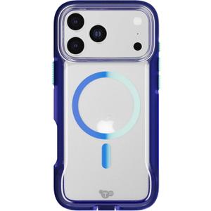 Tech21 iPhone 17 Pro Max EvoPro with MagSafe Electric Blue/Jelly Mint