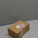 Coolnews Crystal Door Knobs with Lock, Satin Nickel Finish for Bathroom & Bedroom Privacy