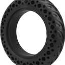 10X2 Solid Scooter Tire 10X2 54 152 Scooter Tire Rubber Black Explosionproof Electric Scooter Wearresistant Tire10X2.0In Solid Antislip Rubber Wheel