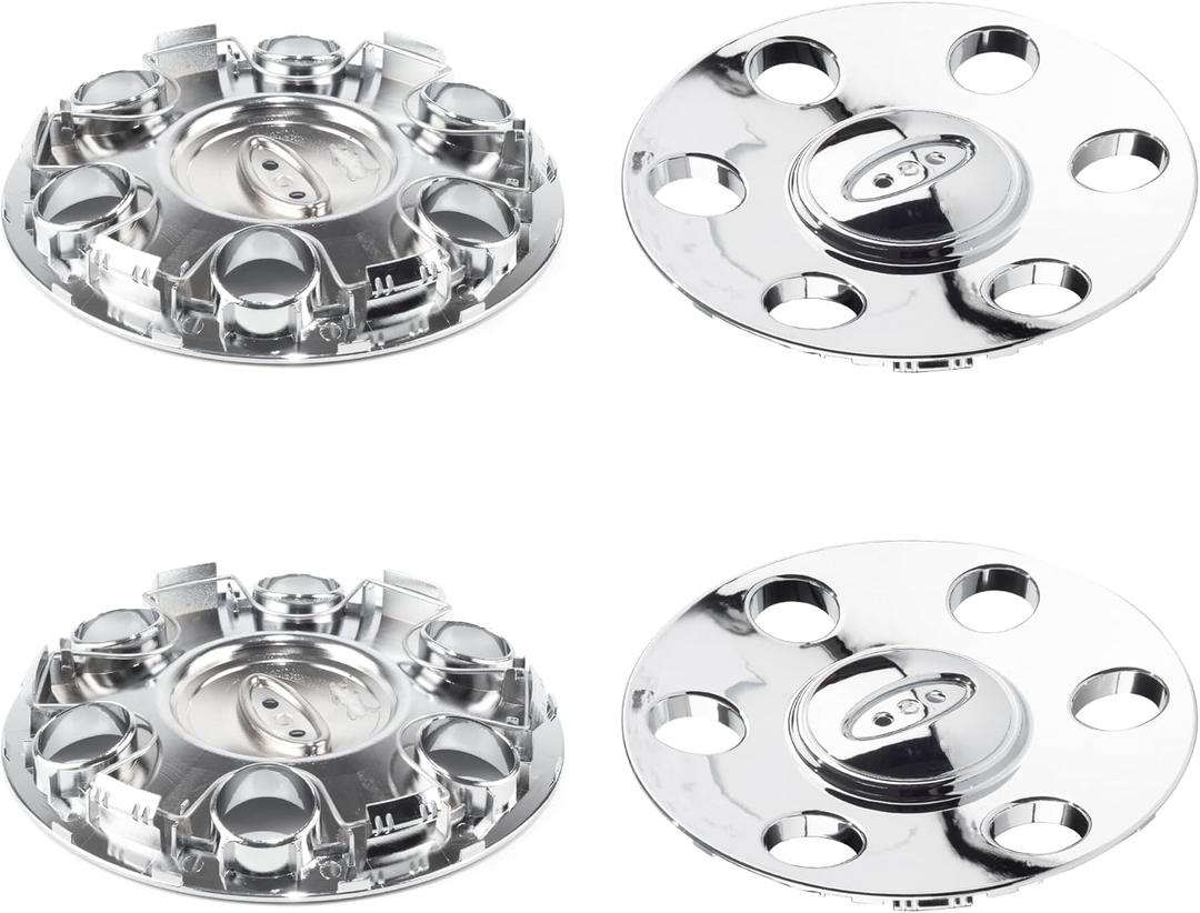 4Pcs Wheel Center Cap for 2009-2014 F150 2010-2014 Expedition Wheel Rim 181.6mm(7.15in) Chrome Hub Cap Wheel Cover
