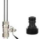 Car Wash Water Gun, Akozon Adjustable Water Jet High Pressure Washer Spray Nozzle Car Washing Tube Hose Cleaning Tool for Home Garden Watering (Black)