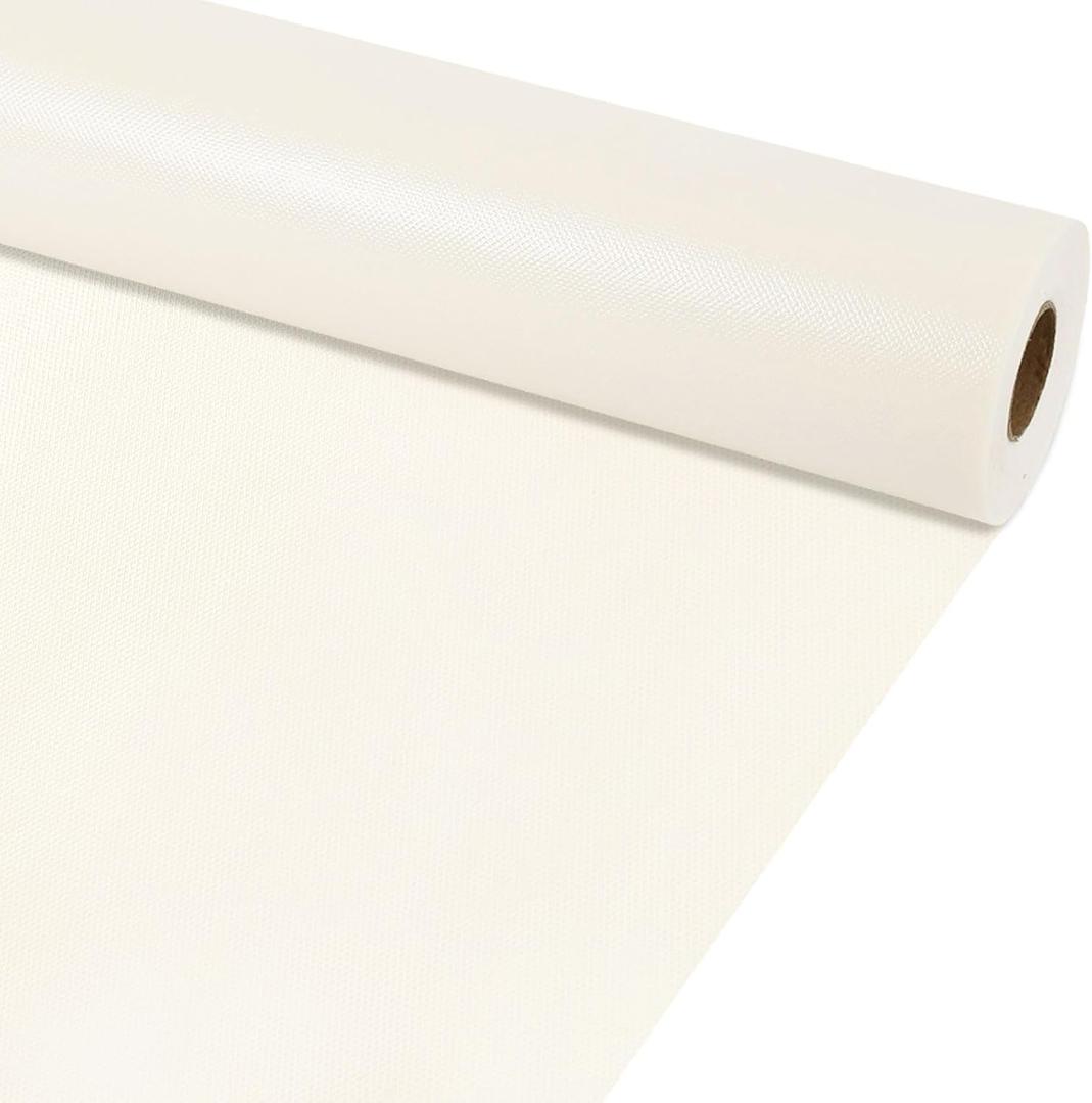 Cream Bulletin Board Roll Reusable Waterproof Erasable Pastel Cream Bulletin Board Wrinkle Resistant Poster Non-Woven Fabric Bulletin Board Roll for Classroom Decor Wrapping Paper Crafts 15.55" x40ft