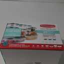 Rubbermaid Easy Find Lids Food Storage Containers, Blue Spruce, 26 Piece Set