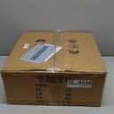 Piepooye 4 Lights Modern Crystal Chandelier Gold Round Semi Flush Mount Ceiling Light Fixture Farmhouse Chandelier for Dinning Room Living Room Bedroom Hallway Entryway Kitchen