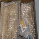 Lwenki Key Holder for Wall, Decorative Key and Mail Holder with Shelf Has Large Key Hooks for Bags, Coats  Paulownia Wood Key Hanger with Mounting Hardware (9.8W x 6.7H x 4.2D) (Burnt Wood)