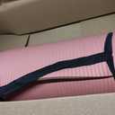 Retrospec Solana Yoga Mat Thick 1/2in Non-Slip Workout Mat with Nylon Strap - 72x24in Exercise Mat for Pilates, Stretching & Fitness - BPA Free, Easy Clean