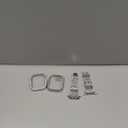 Supoix Compatible with Apple Watch Band 38/40/41/42/44/45/46/49mm+ Case, Women Jewelry Bling Diamond Rhinestone Replacement Metal Bands & 2 Pack PC Protector Case for iWatch Ultra 3/2/1 Series 11/10/9/8/7/6/5/4/3/2/1/SE (Silver)