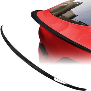 Compatible with Tesla Model Y Rear Spoiler Wing Replacement for Model Y 2020 2021 2022 2023 2024 Rear Trunk Lip Tail Lid Accessories ABS Strong Adhesive Glossy Black