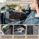 Prutapet Expandable Large Cat Carrier for 2 Cats Big Cat 20lbs+ Soft Sided Portable Crate 24"x16.5"x16.5" for Car Traveling Long Trips Ride with Collapsible Bowl and Litter Box