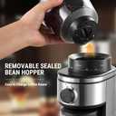 AYCHIRO Conical Burr Coffee Grinder Electric, Coffee Grinder with 30 Grind Settings, Adjustable Burr Mill Grinder for Home Use, 2-12 Cups for Espresso, Pour Over & French Press