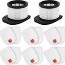 IZ862H Replacement filter Lichelete Vacuum Filter for Shark IZ862H Stratos Cordless Vacuum cleaner, Include 2 Pack High Efficiency Filter and 6 Pack Foam and 6 Pack Felt Filter Kit