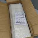 RICHER HOUSE 5 Set White Floating Shelves, Wall Mounted Shelves for Wall Decor, Modern Picture Ledge Shelf with Lip for Storage Nursery, Bedroom, Living Room, Bathroom - White