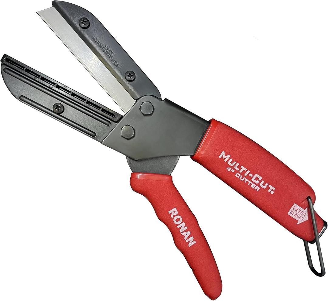 Ronan Multi-Cut 401 Cutting Tool - For Soft Wood, Cardboard, Plastic, Rope, Leather & DIY Materials – Not for Hardwood or Compressed Wood